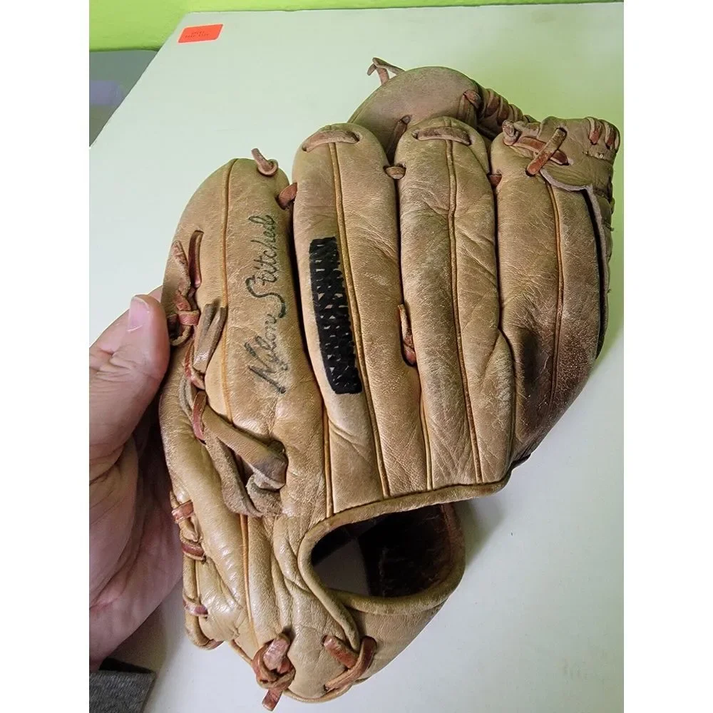 Vintage Franklin 1127 Pro Custom Baseball Mitt Leather Glove RHT Cowhide